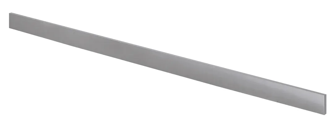 Krowne BS-184 Kick Plate - Front Mount, 84" Stainless Steel, Back Bar Cooler Cabinet Accessory