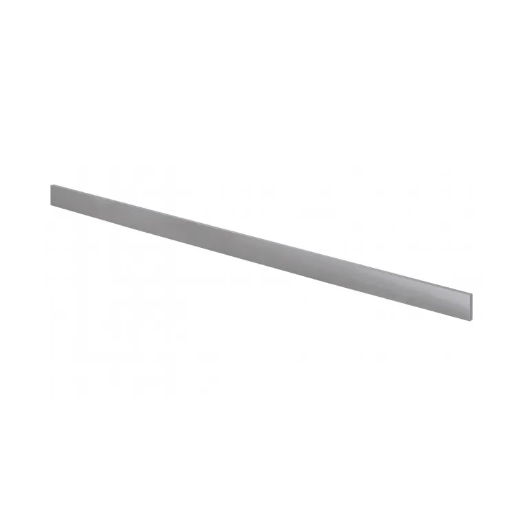 Krowne BS-196 Kick Plate – Front Mount, 96" Wide Stainless Steel, Bar Cooler Accessory