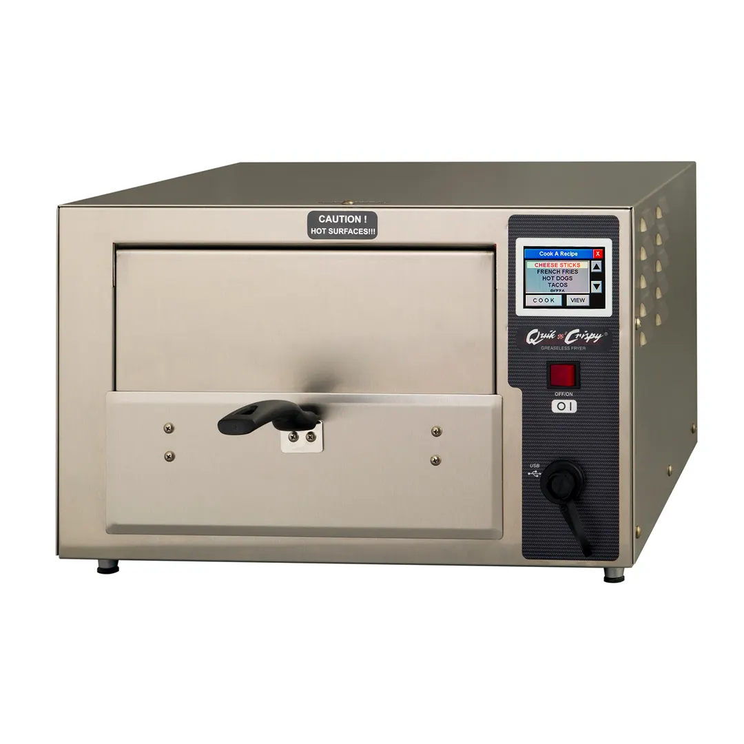 Quik n Crispy 50247 GF II Countertop Greaseless Commercial Air Fryer, 2 lb. Capacity, 2.2 kW, 120V