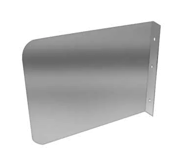 Serv-Ware HS15-CWP-SS Wall Mount Side Splash, 13" X 15", Removable