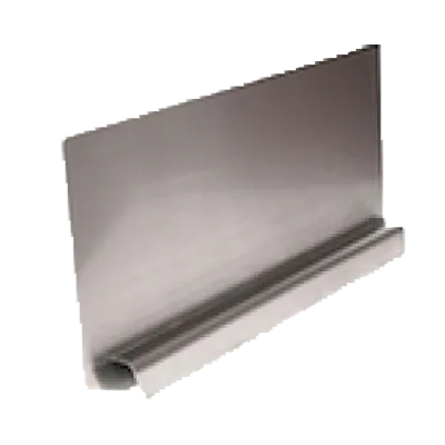 Serv-Ware RSS-18 Sink End Splash, 1-3/4"D x 18"W x 12-1/4"H