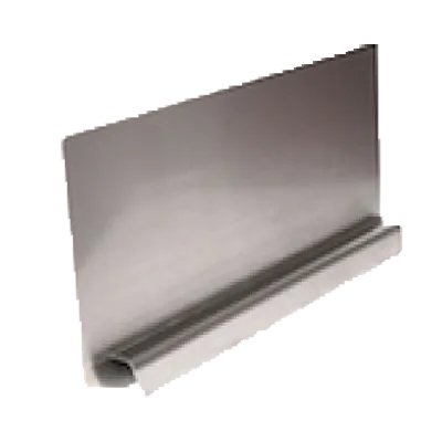 Serv-Ware RSS-24 Sink End Splash, 1-3/4"D x 24"W x 12-1/4"H