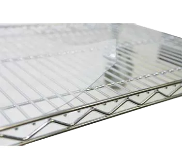 Serv-Ware SMC2436CWP Clear PVC Shelf Mat, 36"W x 24"D, for Restaurant Shelving