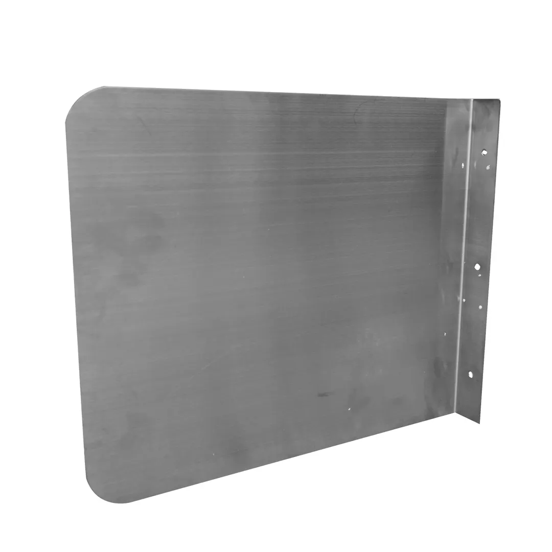Serv-Ware SSP-3020 Side Splash, Wall-Mounted, 30" X 20", 18/304 Stainless Steel