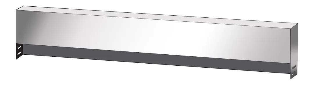 Serv-Ware UC36-BS Add-On Backsplash for 36"-47" Under Counter, Bolt/Screw Mount, Durable Panel