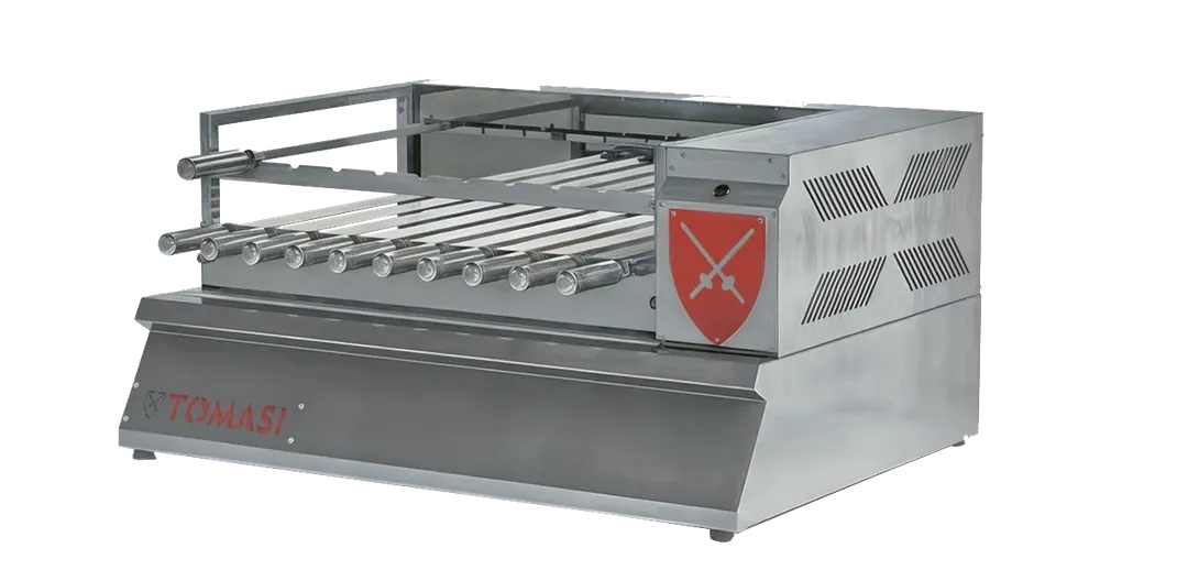 Skyfood KBB-10C Shish Kabob Charcoal Grill, Countertop Modulrar System