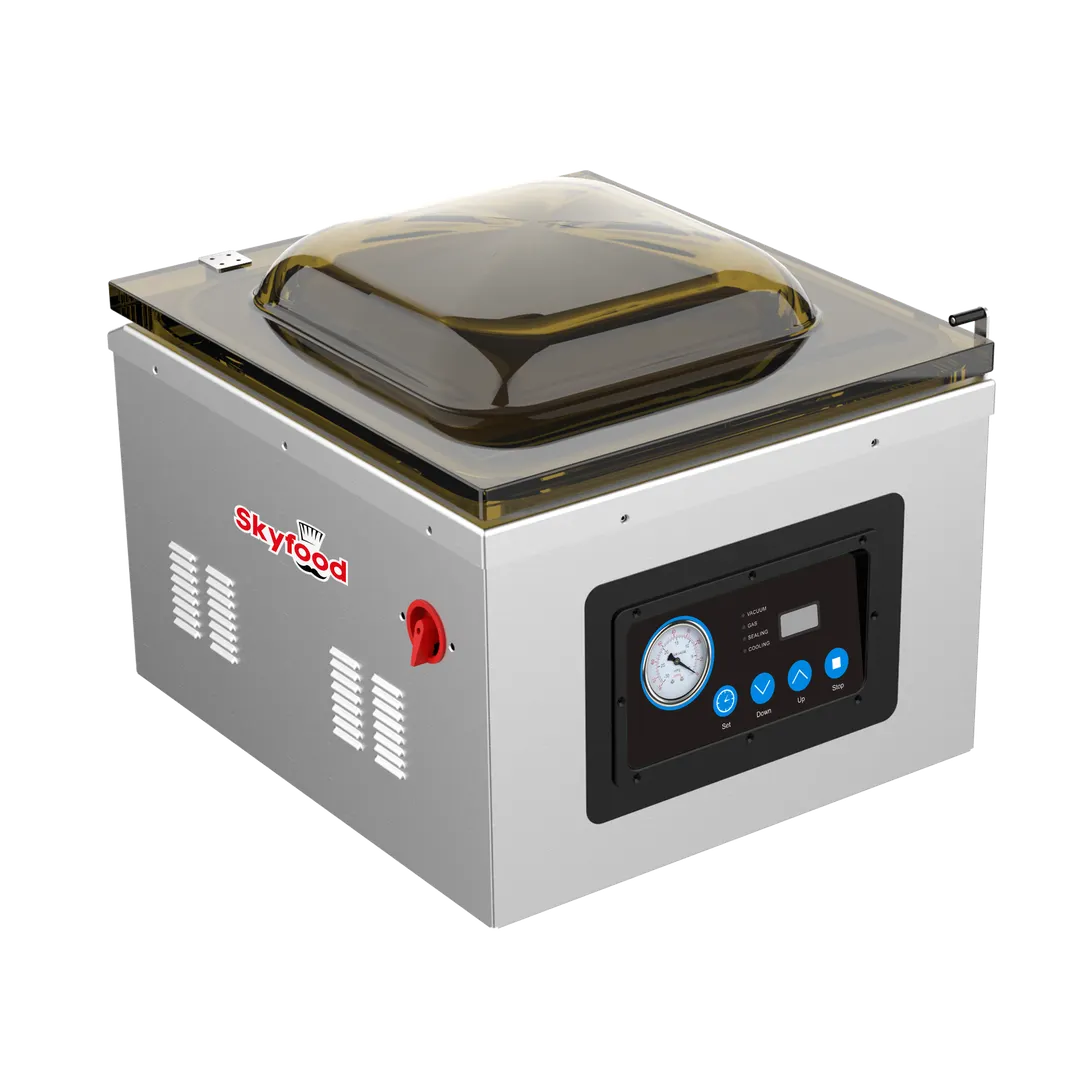 Skyfood SVP16 Automatic Chamber Vacuum Sealer, 16" Removable Seal Bar, 16.8"x17.8"x4" Chamber, 1150W, 120V