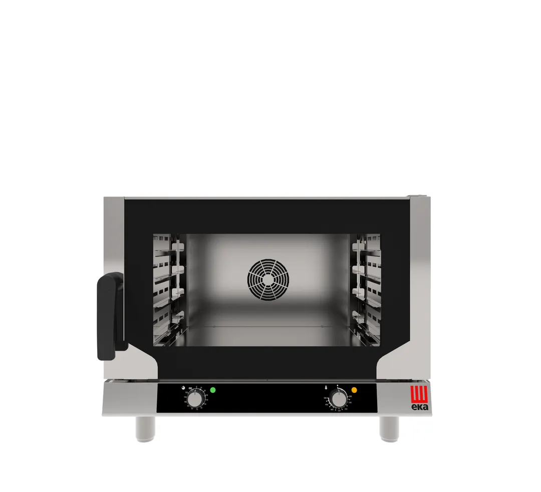 Tecnoeka EKFA 464 N AL Electric Convection Oven with Manual Controls