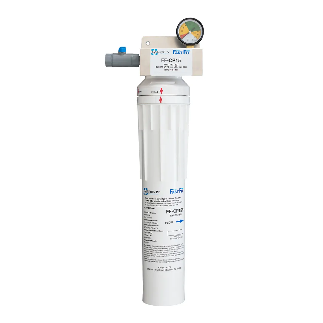 Systems IV FF-CP15 Water Filtration System for Multiple Applications, 1 Unit, 2.5 Gpm