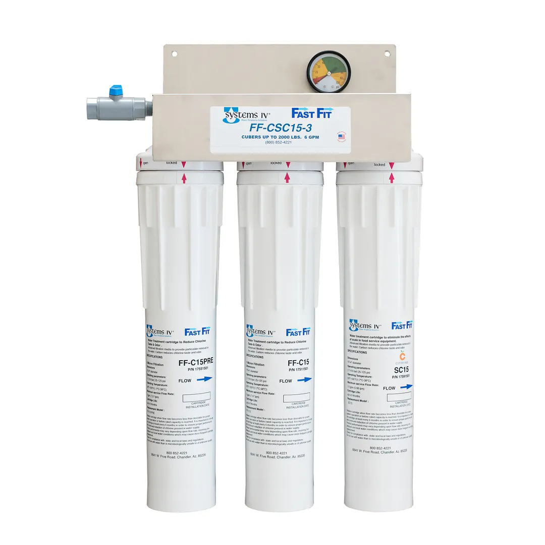 Systems IV FF-CSC15-3 Water Filtration System, 3 Unit