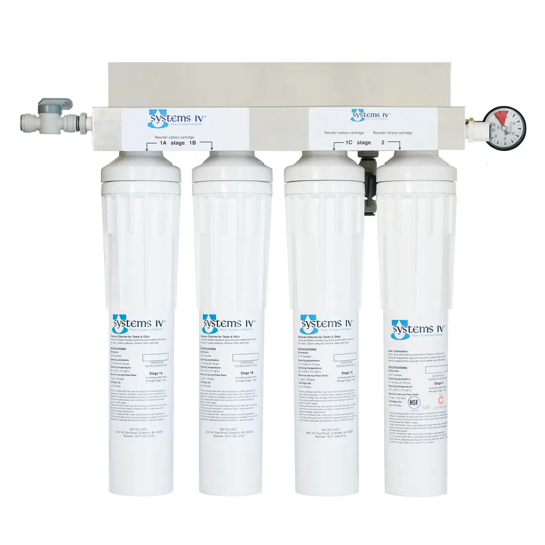 Systems IV FF-CSCMP Water Filtration System for Multiple Applications, 4 Unit