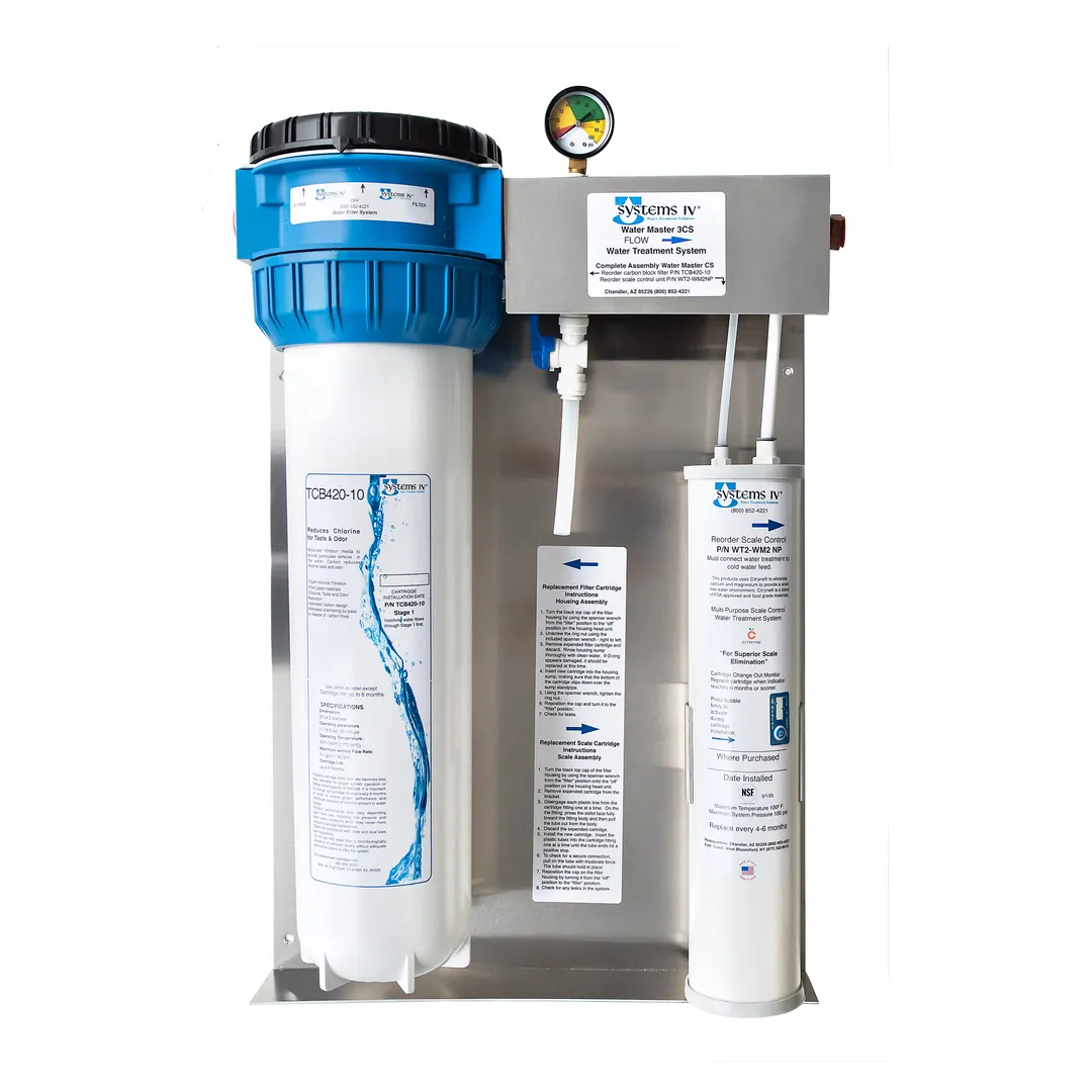 Systems IV WATERMASTER 3 CS Water Filtration System for Multiple Applications