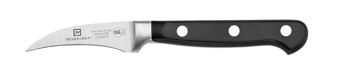 Thunder Group SLKF301 Peeling Knife, 2-3/4" Blade, Forged, German Steel