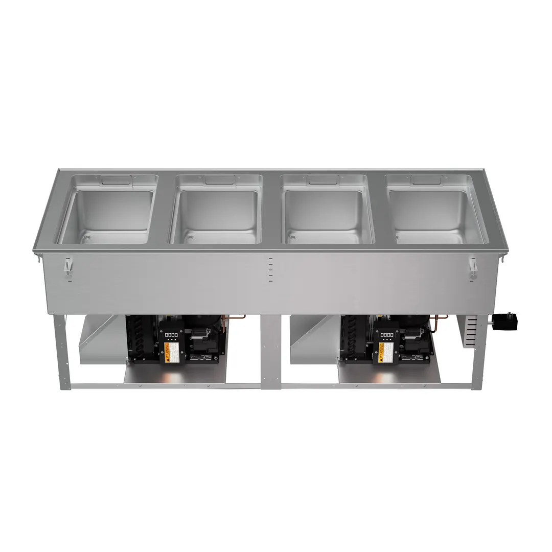 Vollrath FC-HCF-04208-FF Hot/Cold/Frozen Food Well Unit, Drop-In, Flat Flange