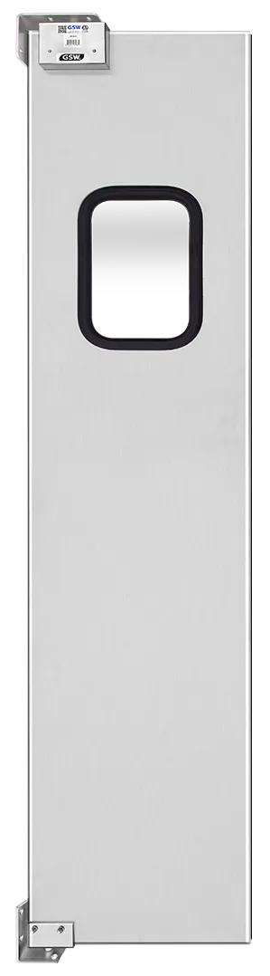 GSW USA DR-SS2482 Traffic Door, Single Panel, 24"W X 84"H