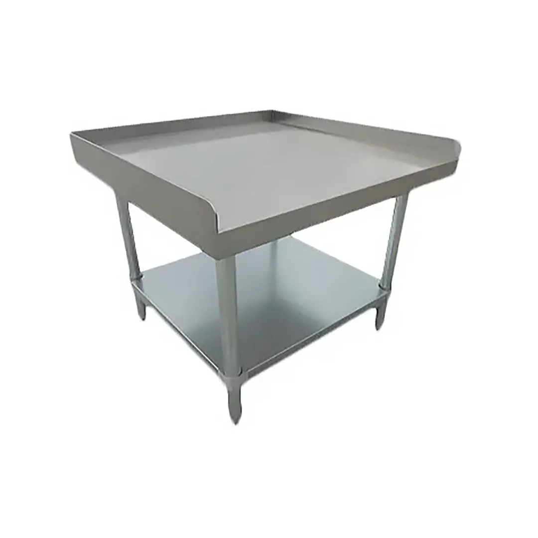 Serv-Ware ESG3012W-CWP 12" Economy Equipment Stand for Countertop Cooking - 18 gauge undershelf