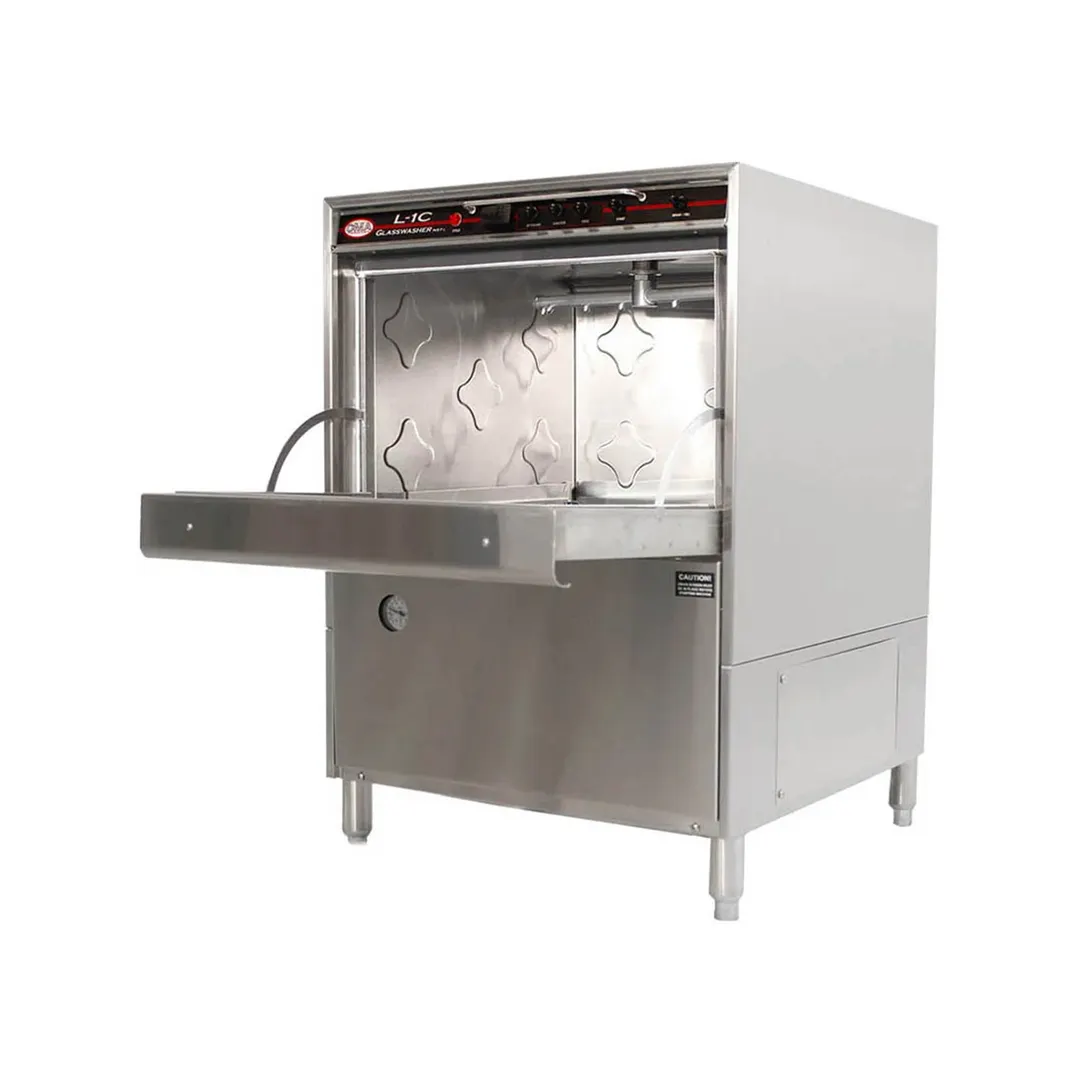 CMA Dishmachines L-1C 24" Door Type Undercounter Glasswasher, Low Temp - 30 Racks/Hr- 115V