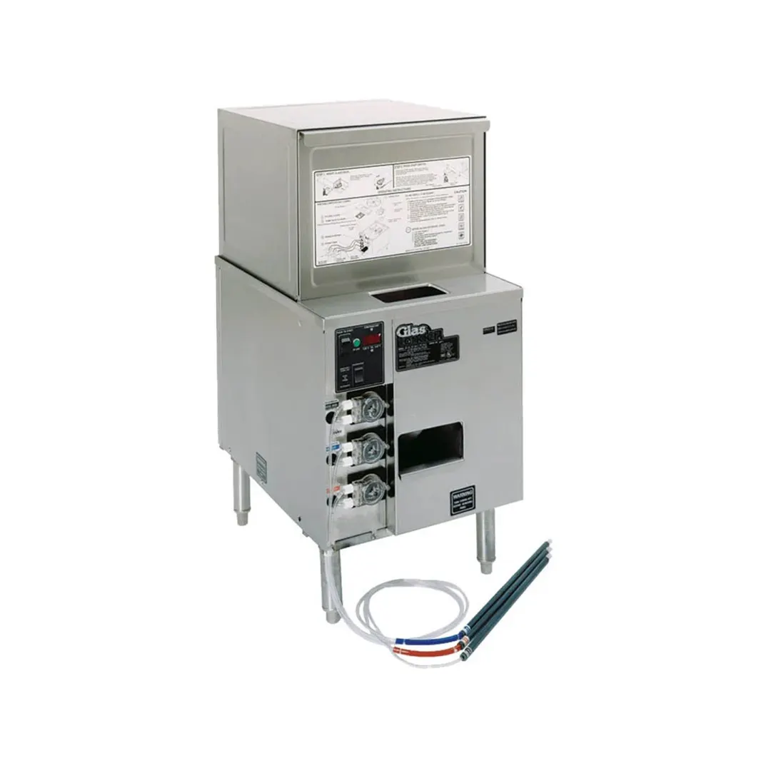 Glastender GT-18 18" Door Type Undercounter Glasswasher, Low Temp - 720 Glass/Hr -120V 