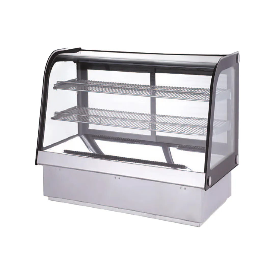 Kool-It KCD-36 35" Countertop/Drop In Curved Refrigerated Deli Display Case