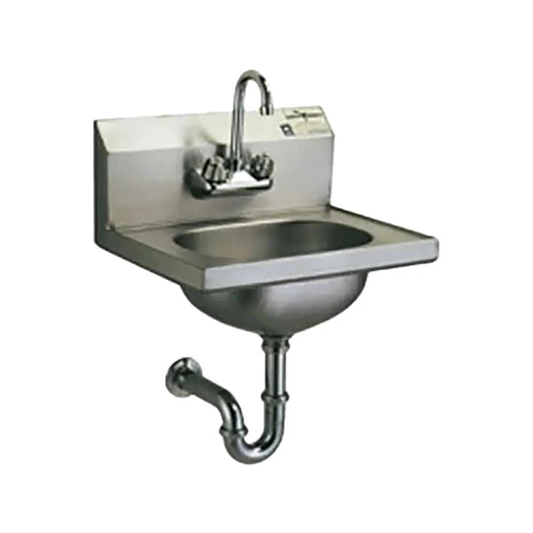 Eagle Group HSA-10-FA-1X 18" Wall Mounted Hand Sink with Faucet & P-trap / flyer