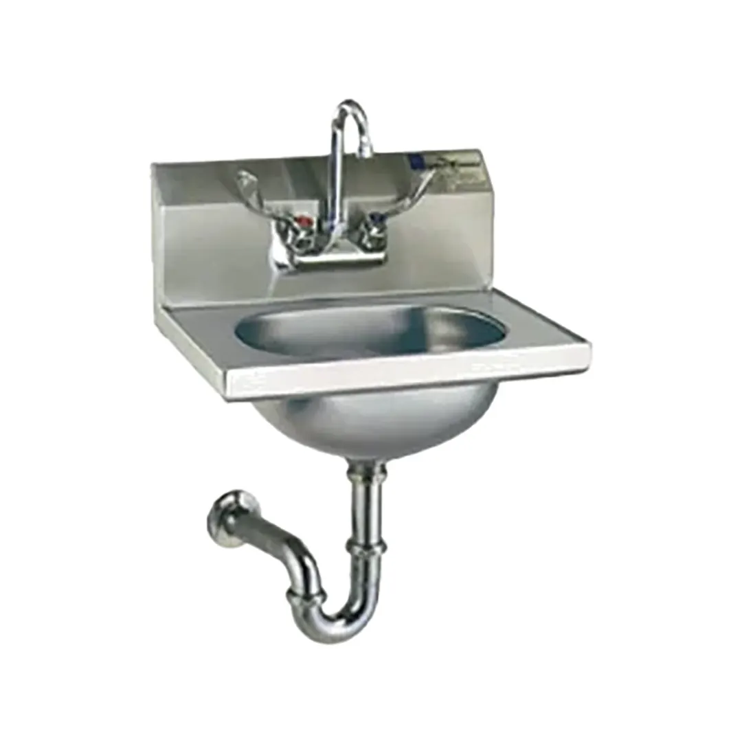 Eagle Group HSA-10-FAW 18" Wall Mounted Hand Sink with Wrist Faucet & P-trap