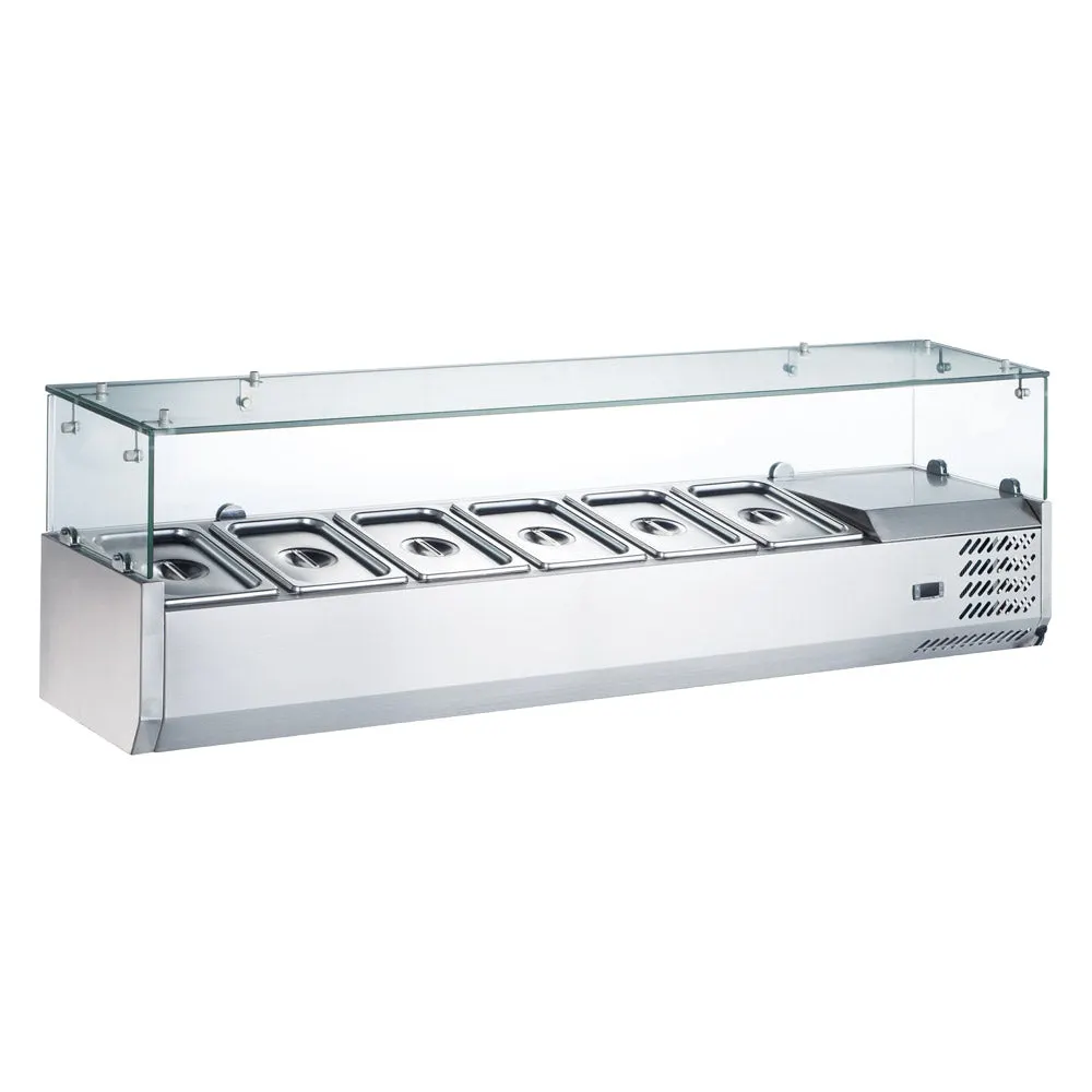 Coldline CTP60SG 59"  Countertop Salad Bar