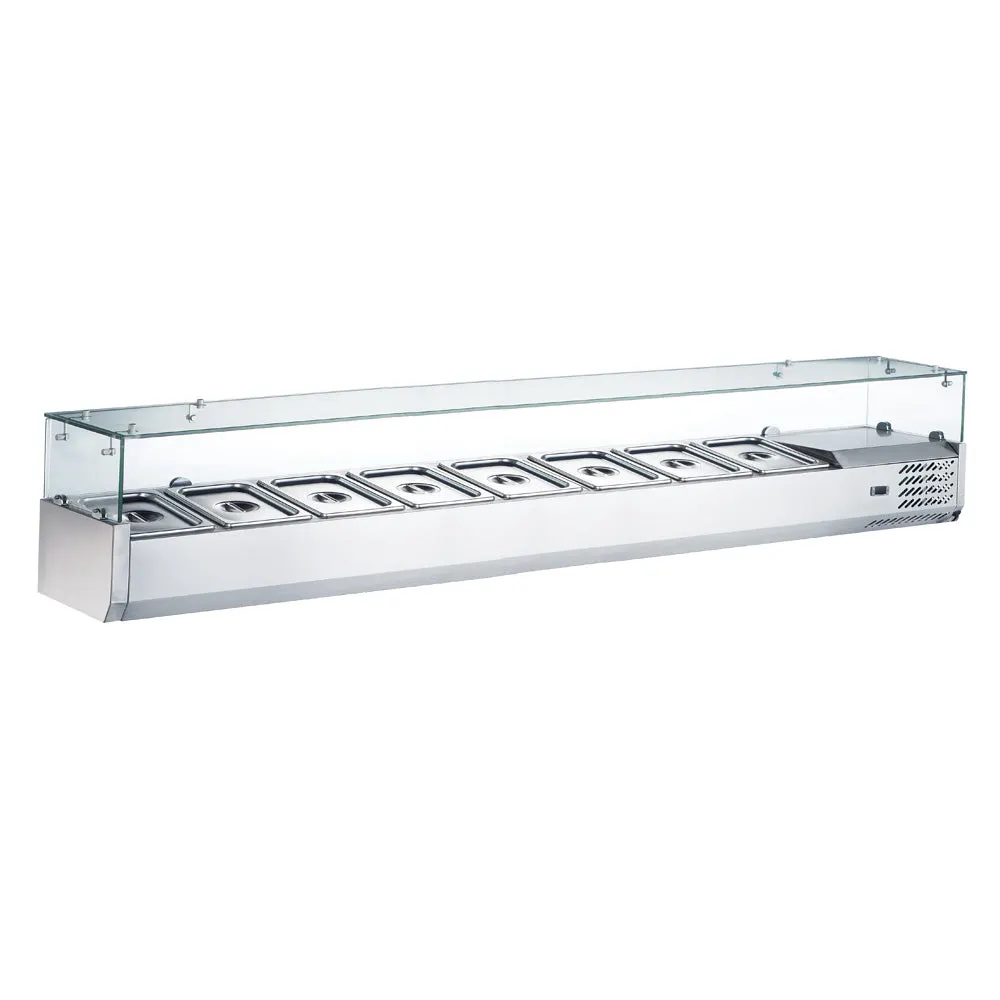 Coldline CTP70SG 71" Countertop Salad Bar