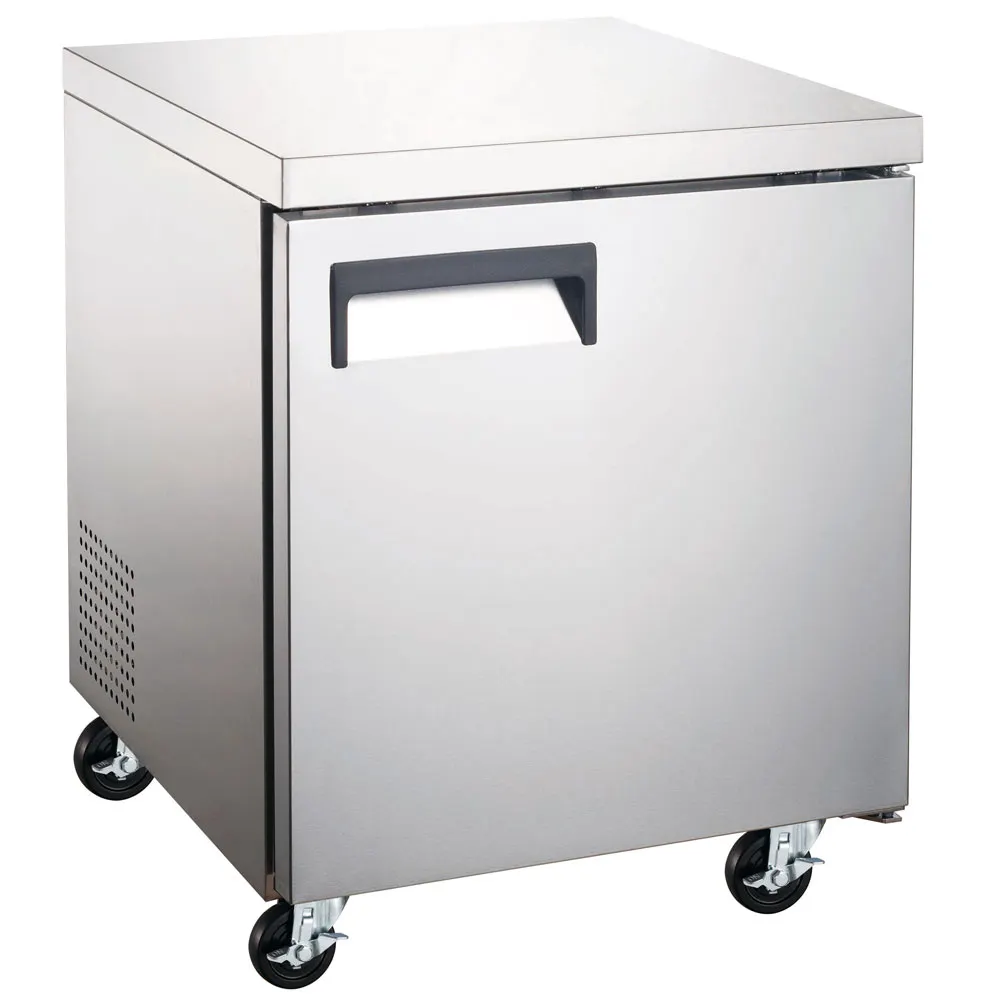 Coldline UC-27F 27" 2-Door Undercounter Freezer, Stainless Steel, 6.3 cu. ft., Temp Control