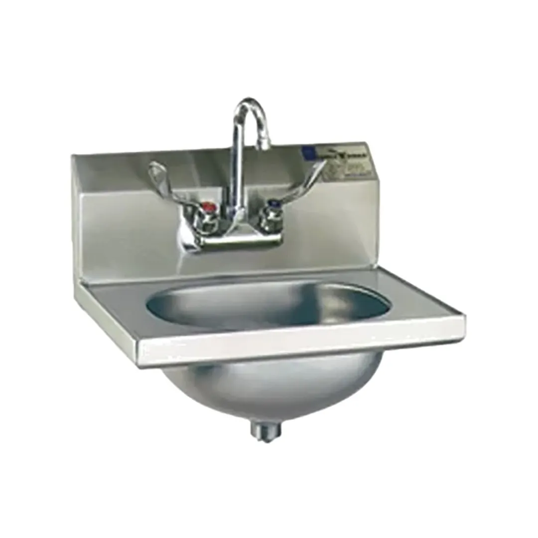 Eagle Group HSA-10-FW 18" Wall Mounted Hand Sink with Wrist Faucet