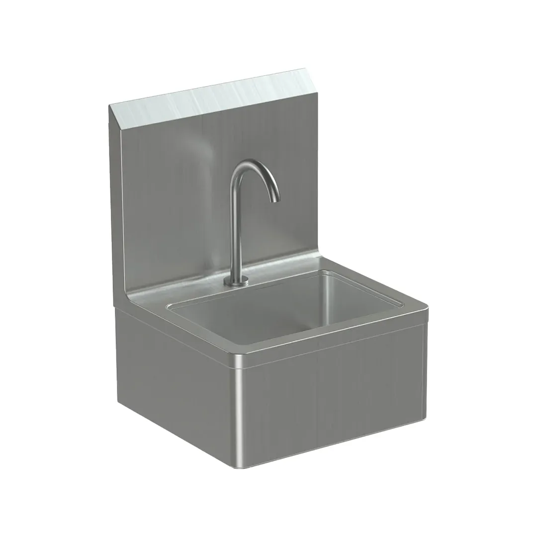 Tarrison TA-HSFSEN 15" Wall Mounted Hand Sink with e-Faucet - 16 gauge