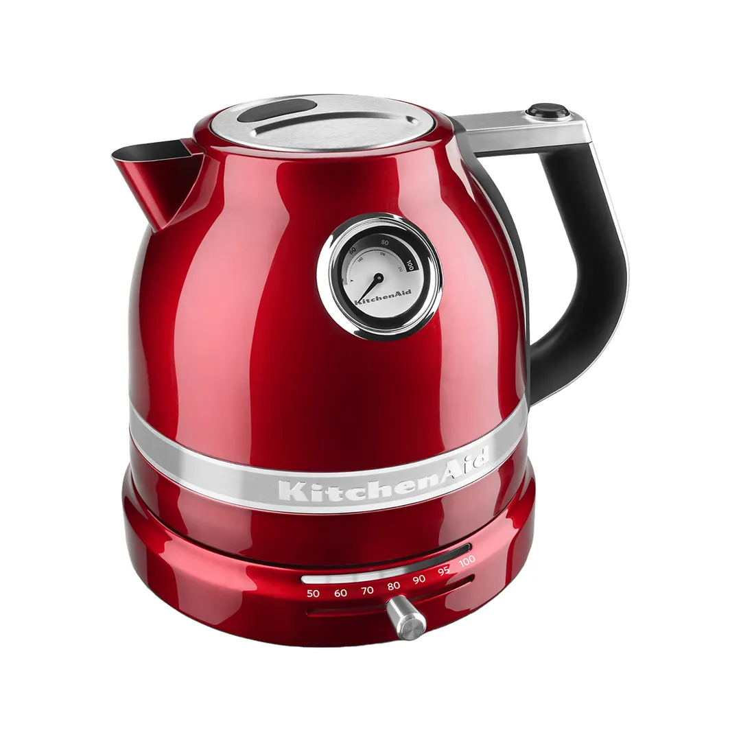 KitchenAid KEK1522CA Pro Line® 1.5L Electric Kettle, Stainless Steel, Candy Apple Red