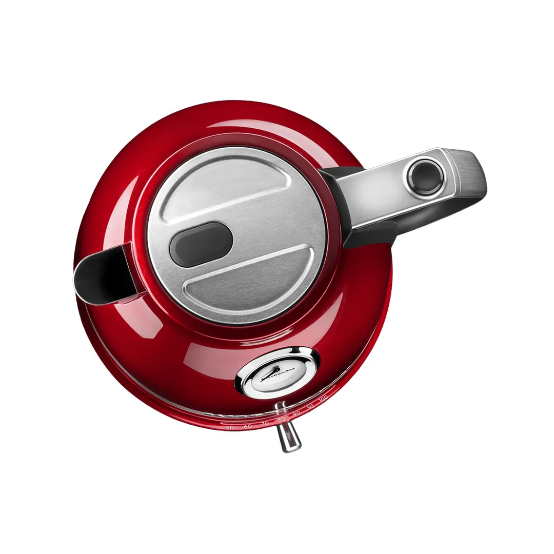KitchenAid KEK1522CA Pro Line® 1.5L Electric Kettle, Stainless Steel, Candy Apple Red
