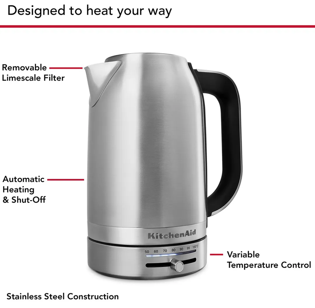 KitchenAid KEK1701SX Kitchenaid® 1.7 Liter Electric Kettle