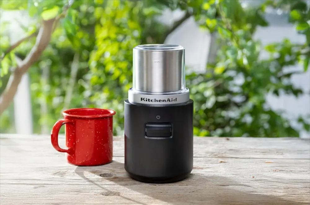 KitchenAid - Go Cordless Battery-Powered Blade Grinder - Black - Thumbnail 4