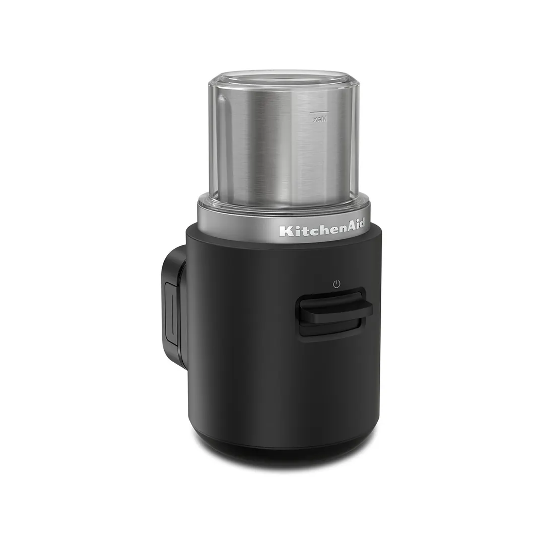 KBGR111BM Kitchenaid Go™ Cordless Blade Coffee Grinder, 4 oz / 12V - Black Matte / Battery Included