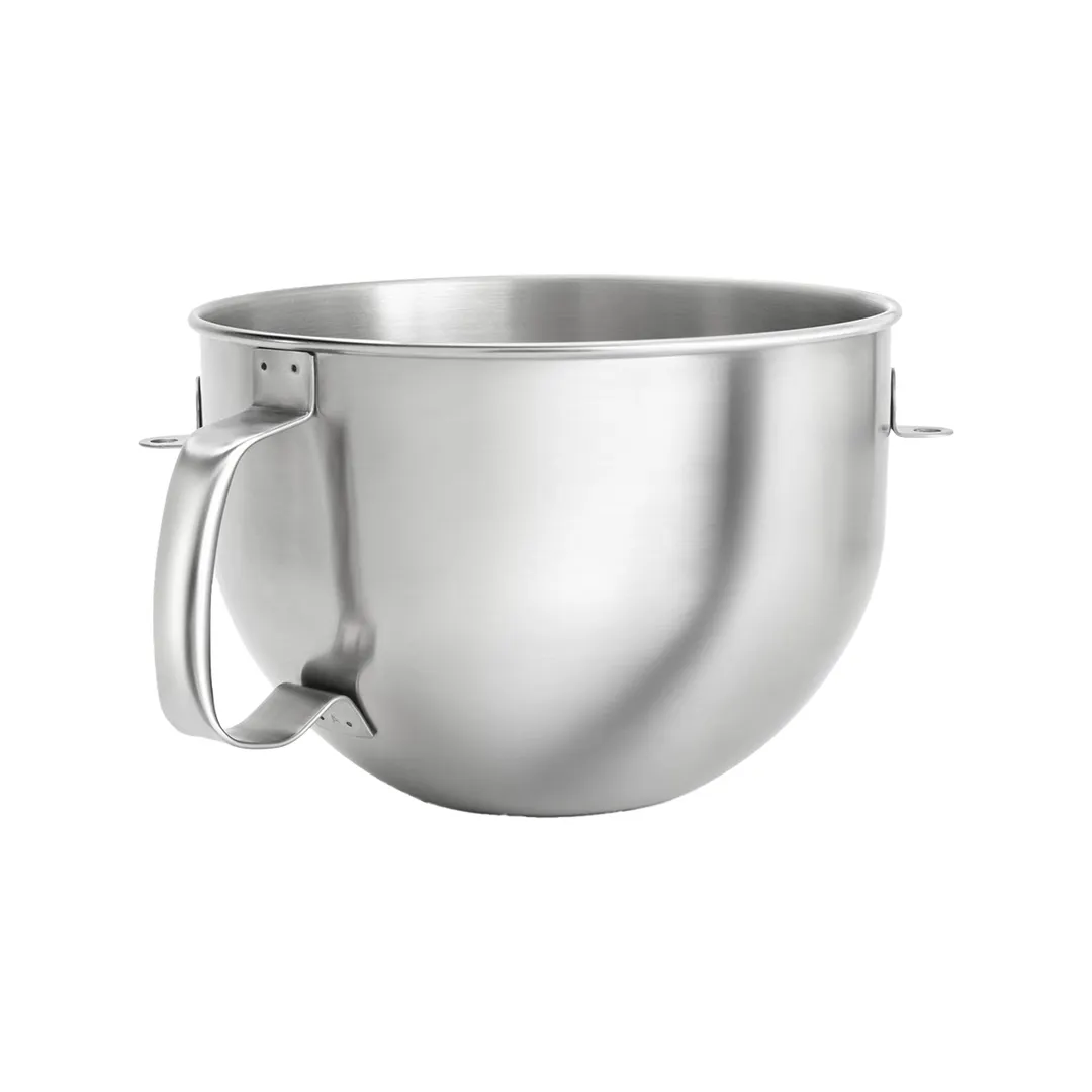 KitchenAid KSMB60 6-qt Stainless Steel Bowl with Handle, fits select KitchenAid Bowl-Lift Stand Mixers