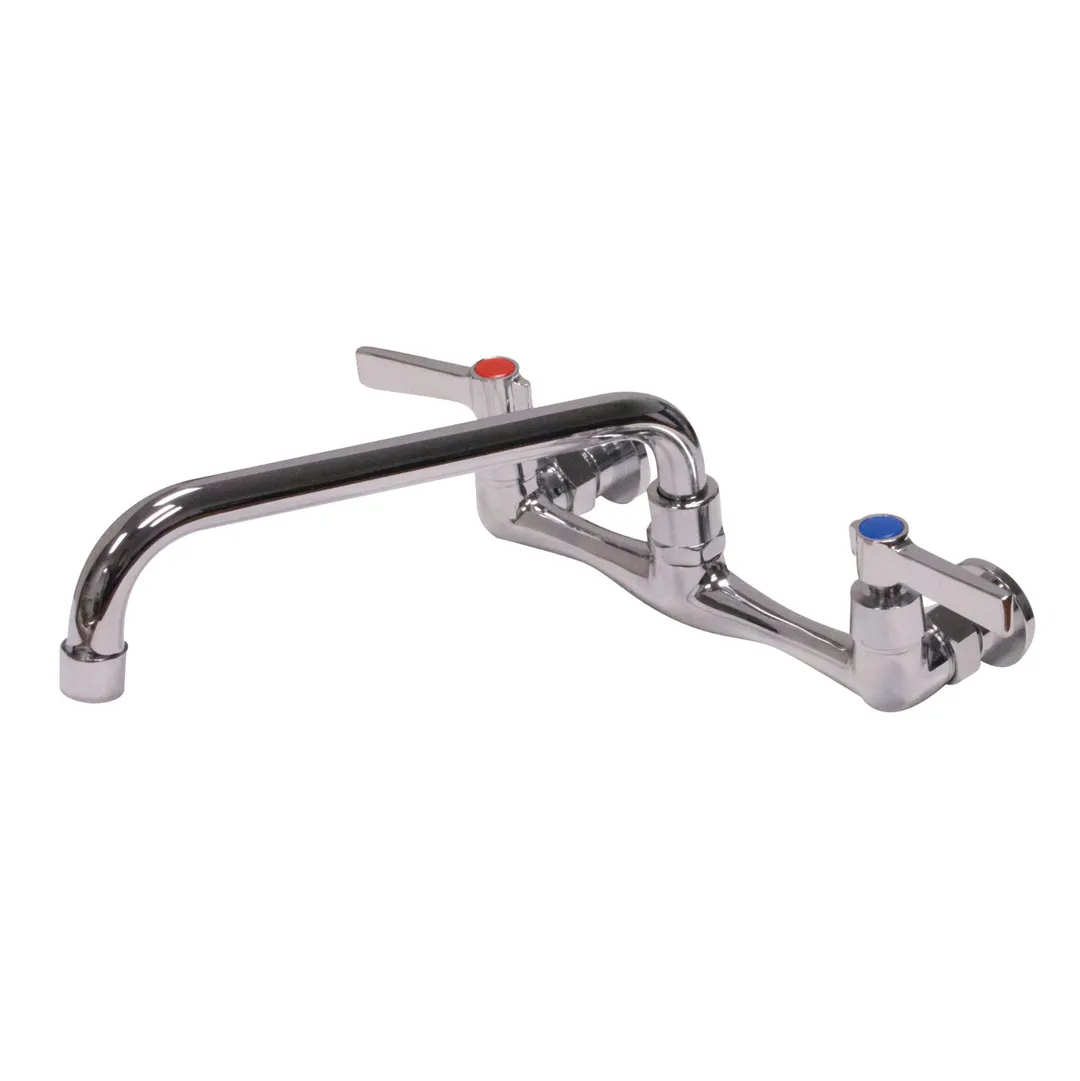 Advance Tabco K-1 Faucet, Splash Mounted, 8" Oc, 12" Spout