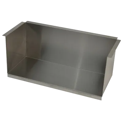 Advance Tabco TA-135 10" Deep Under Counter Mount Plate Shelf for Enclosed Base Tables without Doors Only
