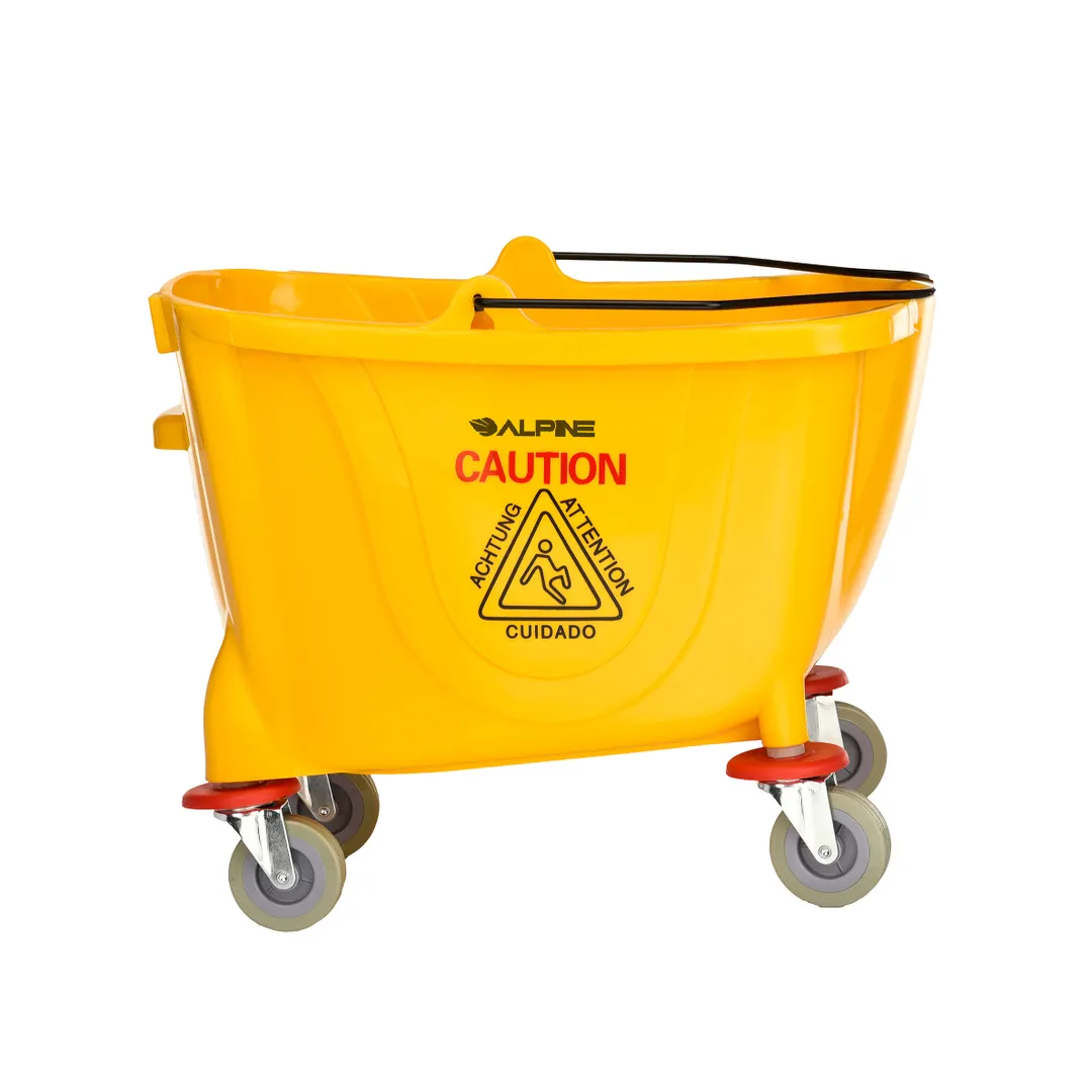Alpine Industries ALP462 Mop Bucket Combo, 36 Qt., 14-3/16" X 33-7/16" X 24"