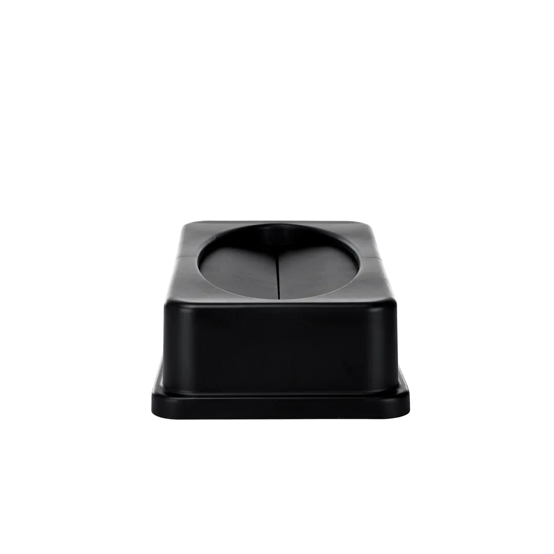 Alpine Industries ALP478-2-BLK Trash Can Lid, For 477-Blk, 20"W X 12"D X 5"H