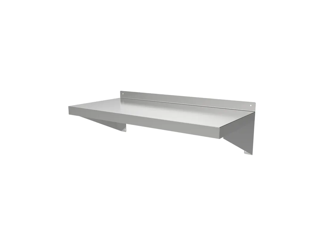 ATS MET-WS-1430 Stainless Steel Wall Shelf - 30"W x 14"D x 9"H