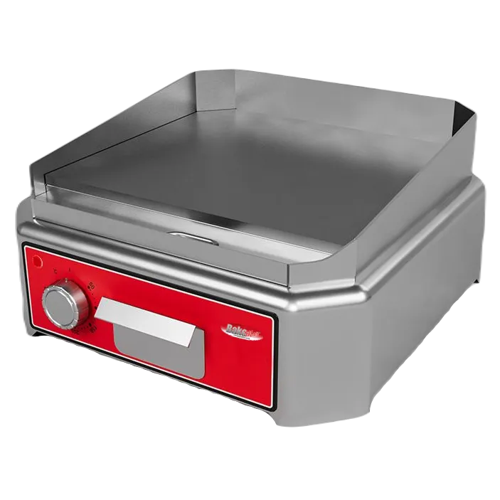 BakeMax BMSIE010 Mini Griddle, 15.9" W x 17.5" D x 9.64" H, Steel, 122-572°F, 2,500 W 208V, CE/cETLus