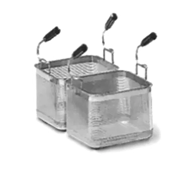 Desco USA GN-1/2 Pasta Cooker Basket, 1/2 Basket, (2) Handles, Full Size