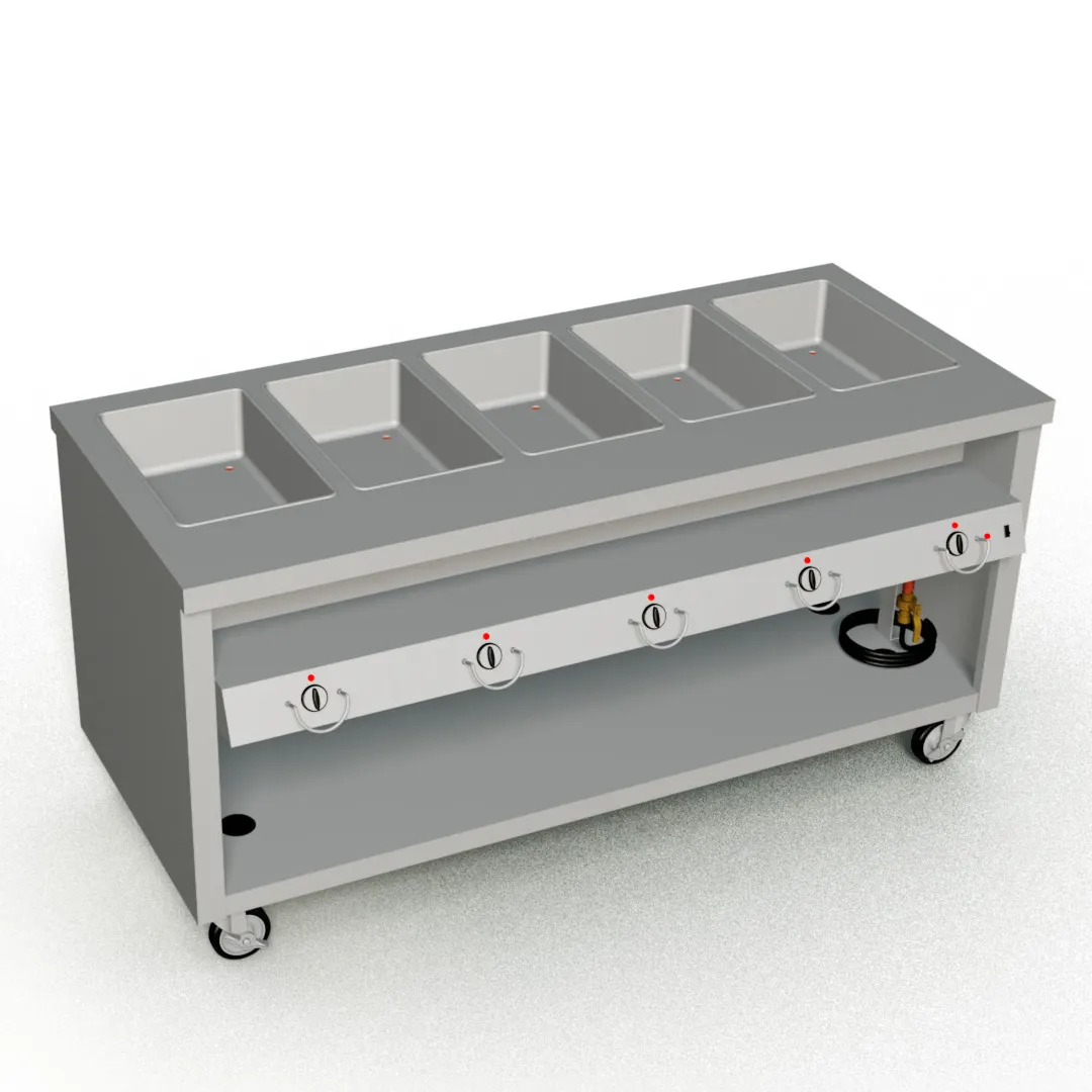 Duke TEHF-74SS-VALUE Electric Hot Food Serving Counter