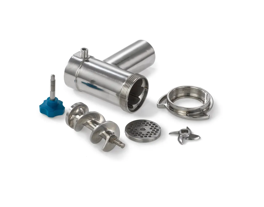 Edlund EDVG-12SS Meat Grinder – 12” Stainless Steel Propeller, Feed Chute, Forward/Reverse Switch, Slide-Out Drawer, 115V 60Hz 1-Phase