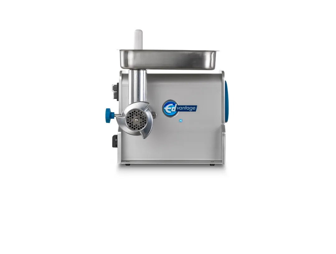 Edlund EDVG-12SS Meat Grinder – 12” Stainless Steel Propeller, Feed Chute, Forward/Reverse Switch, Slide-Out Drawer, 115V 60Hz 1-Phase