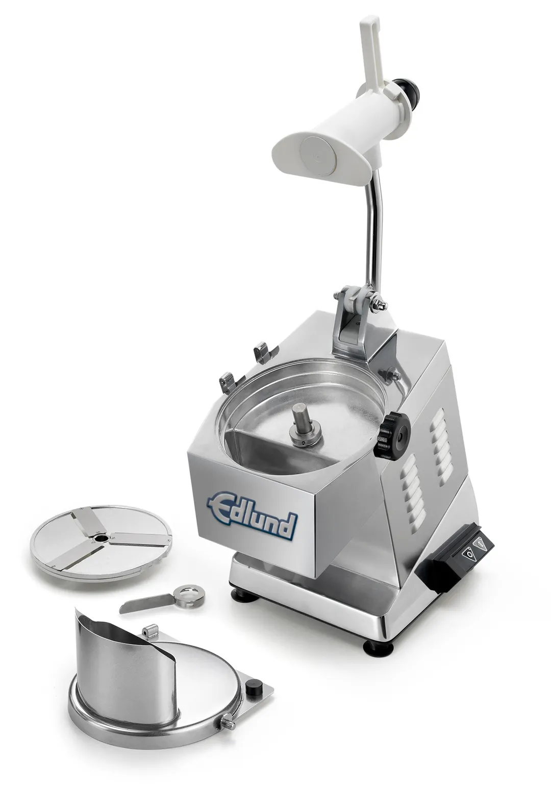 Edlund VARICUT ADJ BLADE 7-in-1 Fruit & Vegetable Slicer, 16"L x 20"W x 30"H, 500 LBS/HR, 3/4HP 115V, Aluminum