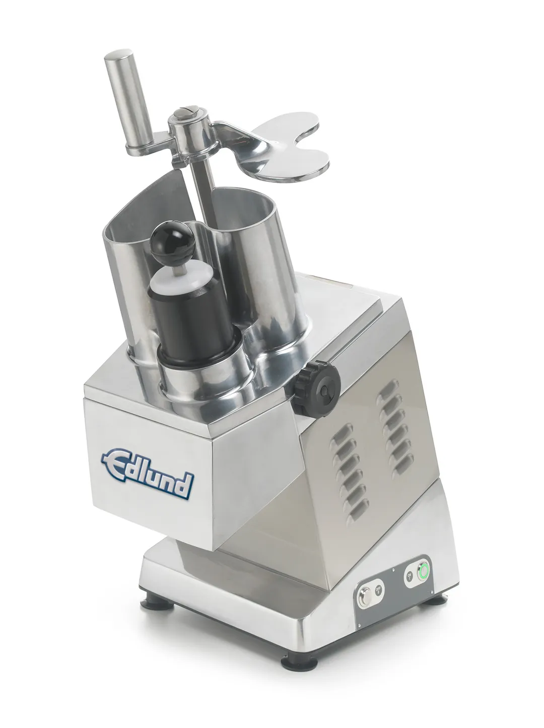 Edlund VARICUT DELUXE ADJ BLADE - 7-in-1 Slicer, 23"L x 17"W x 27"H, 500 LBS/HR, 3/4HP 115V, Aluminum, 300 RPM