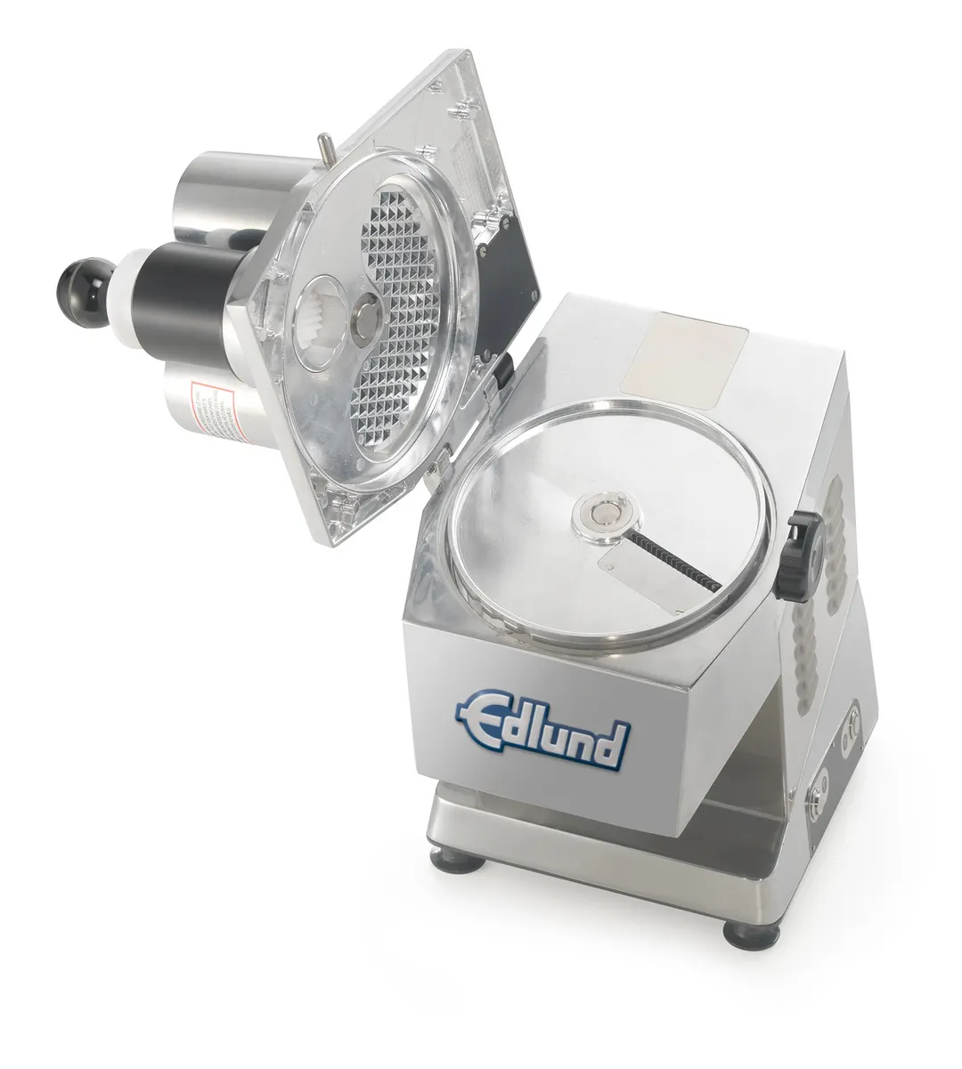 Edlund VARICUT DELUXE 7-in-1 Food Processor Slicer 23"L x 17"W x 27"H 500 LBS/HR 3/4HP 115V 30+ Blades