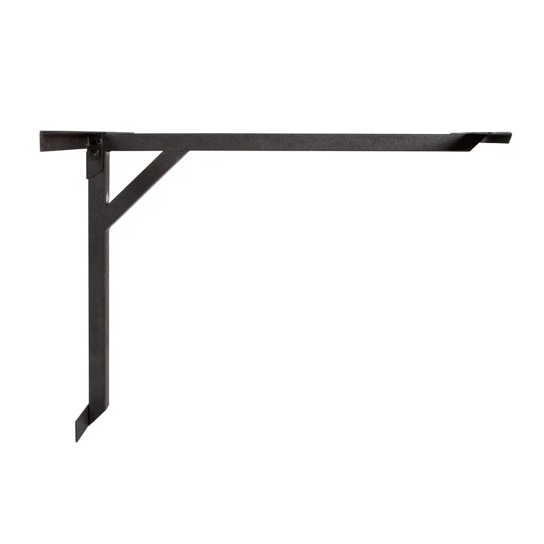 FLAT Tech CL2642281A Cantilever Table Base, 26x42, Wall Mount, 38x54 Max Capacity, Steel, Black Powder Coat